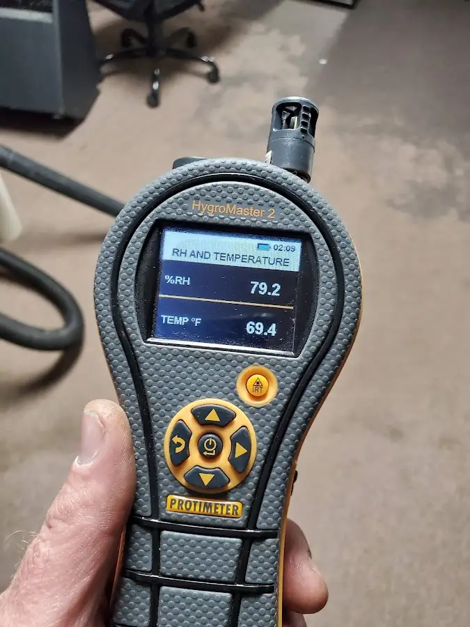 Moisture meter humidity assessment for Fire & Smoke Damage Restoration in Oak Hills